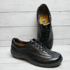 Dr. Scholl's Womens Size 8W Oxford Comfort Shoes Black Lace Up READ DESC